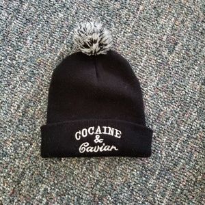 Cocaine & caviar winter hat